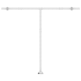 NNEVL Freestanding Manual Retractable Awning 350x250 cm Blue/White
