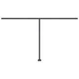 NNEVL Freestanding Manual Retractable Awning 400x300 cm Blue/White