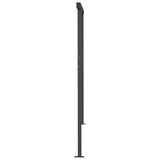 NNEVL Manual Retractable Awning with Posts 4x3 m Cream