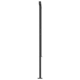 NNEVL Manual Retractable Awning with LED 5x3 m Anthracite