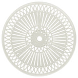 NNEVL 3 Piece Bistro Set Cast Aluminium White