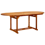 NNEVL 7 Piece Garden Dining Set Poly Rattan Beige