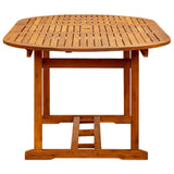NNEVL 7 Piece Garden Dining Set Poly Rattan Black