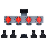 NNEVL Garden Digital Water Timer with Single Outlet and Water Distributor