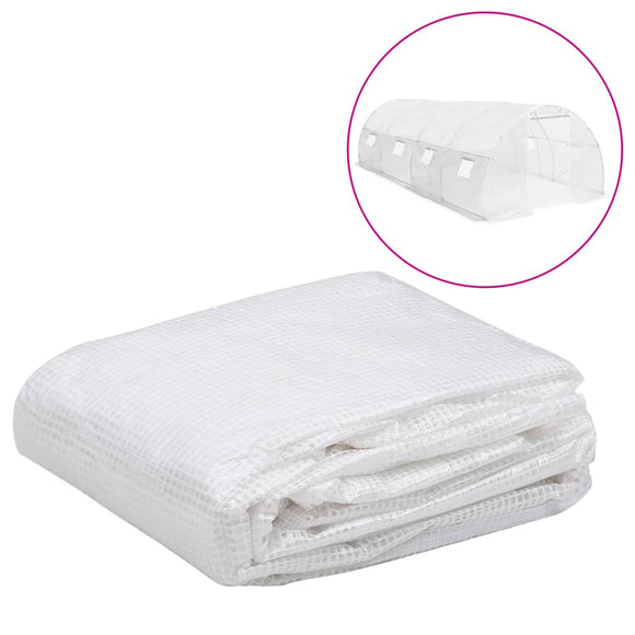 NNEVL Greenhouse Replacement Cover (18 m²) 3x6x2 m Transparent