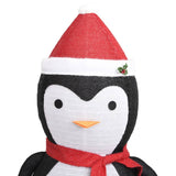 NNEVL Decorative Christmas Snow Penguin Figure LED Luxury Fabric 180cm
