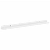 NNEVL Wall Shelves 2 pcs High Gloss White 80x9x3 cm