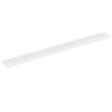 NNEVL Wall Shelves 2 pcs High Gloss White 100x9x3 cm
