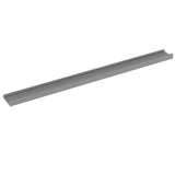 NNEVL Wall Shelves 2 pcs Grey 100x9x3 cm