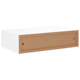 NNEVL Wall-mounted Drawer Shelf White 40x23.5x10cm MDF