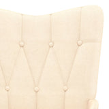 NNEVL Relaxing Chair Cream Fabric