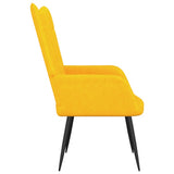 NNEVL Relaxing Chair Mustard Yellow Fabric
