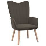 NNEVL Relaxing Chair Dark Grey Velvet