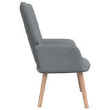NNEVL Relaxing Chair Light Grey Fabric