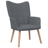 NNEVL Relaxing Chair Dark Grey Fabric