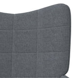 NNEVL Relaxing Chair Dark Grey Fabric