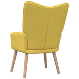 NNEVL Relaxing Chair Mustard Yellow Fabric