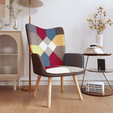 NNEVL Relaxing Chair Patchwork Fabric