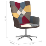 NNEVL Relaxing Chair Patchwork Fabric