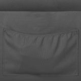 NNEVL Reclining Chair Dark Grey Fabric