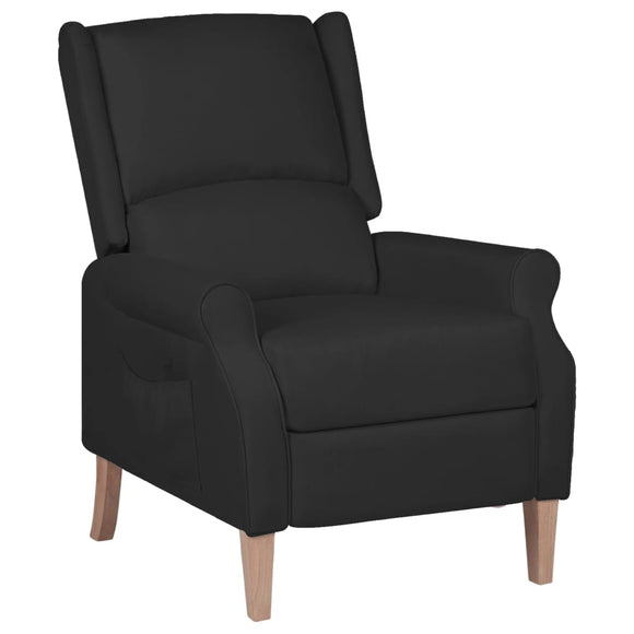 NNEVL Reclining Chair Black Fabric