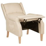 NNEVL Reclining Chair Cream Fabric