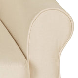 NNEVL Reclining Chair Cream Fabric