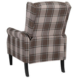 NNEVL Reclining Chair Beige Fabric