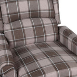 NNEVL Reclining Chair Beige Fabric