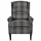 NNEVL Reclining Chair Grey Fabric