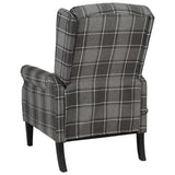 NNEVL Reclining Chair Grey Fabric