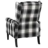 NNEVL Massage Reclining Chair Multicolour Fabric