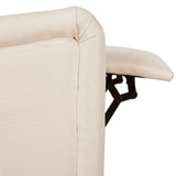 NNEVL Reclining Chair Cream Fabric