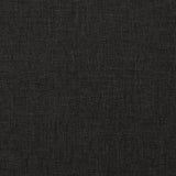 NNEVL Stool with Wooden Legs Black Fabric