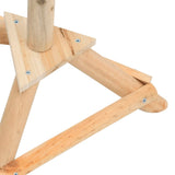 NNEVL Bird Feeder with Stand 37x28x100 cm Solid Fir Wood