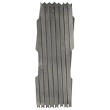 NNEVL Trellis Fences 5 pcs Grey Solid Firwood 180x30 cm