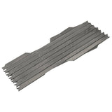 NNEVL Trellis Fences 5 pcs Grey Solid Firwood 180x30 cm