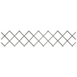 NNEVL Trellis Fences 5 pcs Grey Solid Firwood 180x30 cm