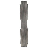 NNEVL Trellis Fences 5 pcs Grey Solid Firwood 180x60 cm
