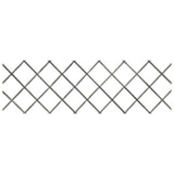 NNEVL Trellis Fences 5 pcs Grey Solid Firwood 180x60 cm