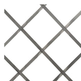 NNEVL Trellis Fences 5 pcs Grey Solid Firwood 180x60 cm
