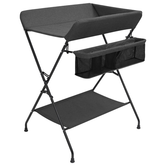 NNEVL Changing Table Anthracite Iron
