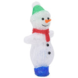 NNEVL LED Christmas Acrylic Snowman Figure Indoor and Outdoor 30cm