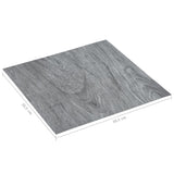 NNEVL Self-adhesive Flooring Planks 20 pcs PVC 1.86 m² Light Grey