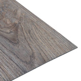 NNEVL Self-adhesive Flooring Planks 20 pcs PVC 1.86 m² Light Brown