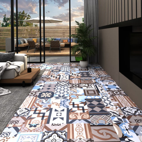 NNEVL Self-adhesive Flooring Planks 20 pcs PVC 1.86 m² Mono Pattern