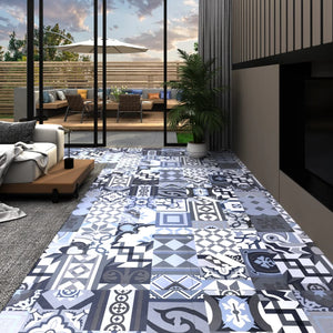 NNEVL Self-adhesive Flooring Planks 20 pcs PVC 1.86m² Coloured Pattern