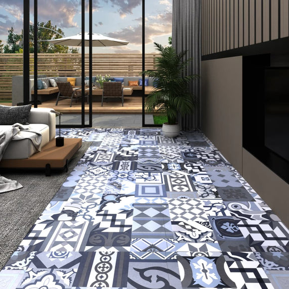 NNEVL Self-adhesive Flooring Planks 20 pcs PVC 1.86m² Coloured Pattern