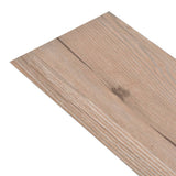 NNEVL Self-adhesive PVC Flooring Planks 5.21 m² 2 mm Oak Brown