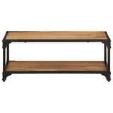 NNEVL Coffee Table 90x45x35 cm Solid Acacia Wood